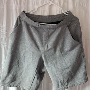 lululemon athletica Men's Heather Gray Athletic Shorts